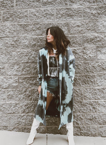 Tie Dye Oversized Cardi