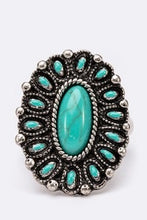 Load image into Gallery viewer, Turquoise Statement Ring
