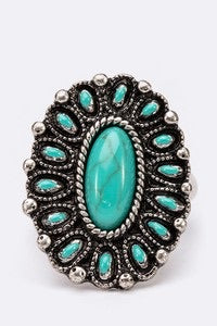 Turquoise Statement Ring