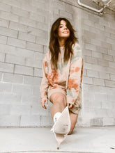 Load image into Gallery viewer, Tie Dye Boyfriend Shirt Dress
